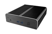Gehäuse - Akasa Newton S7D Fanless - ultra small form factor - UCFF - Gehäuse - Ultra small form factor - Schwarz - A-NUC38-M1B