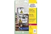 Papier, Fotopapier und Etiketten - Avery Heavy duty labels white suitable for in- and outdoor use (-20oC to +80oC) - L4776-20
