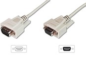 Display Kabel - DIGITUS D-Sub to D-Sub Cable - AK-610203-100-E