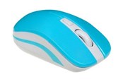Maus - iBOX LORIINI BLUE - mouse - 2.4 GHz - white blue - Maus (Blau) - IMOF008WBL