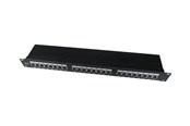 Netzwerkzubehör - Gembird NPP-C624-002 - patch panel with cable management - 1U - 19" - NPP-C624-002