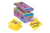 Blöcke, Formulare und Notizbücher - 3M Post-it Super Sticky Z-Notes R330-SSVP16-EU - 70005251601