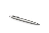 Utensilien zum Schreiben und Zeichnen - Parker Jotter Kugelschreiber | Edelstahl mit Chromzierteilen | Mittlere Spitze | Blaue Tinte | Geschenkbox - 1953170