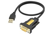 Netzwerkadapter (Netzkarte, Druckserver, u.s.w.) - Vision USB 2.0 to 9-Pin RS-232 Serial Adapter Black - TC-USBSER