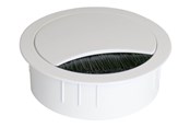 Kabelkanal / Kabelschlauch - Forming Function cable grommet with brush - 429-KS66W