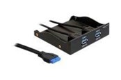Systemzubehör - DeLOCK USB 3.0 Front Panel 2-Port - storage bay ports panel - 61896