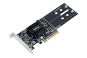Festplatten Zubehör - Synology M2D18 - storage bay adapter - M.2 Card - PCIe 2.0 x8 - M2D18
