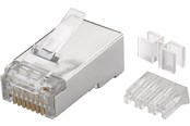 Netzwerk - Kabel - Pro RJ45 plug CAT 6a STP shielded (10 pack) - 4040849725029