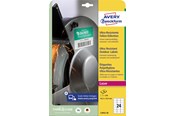 Papier, Fotopapier und Etiketten - Avery Ultra Resistant Stretchable Labels White (-40oC to +150oC) - L7912-10