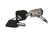 Systemzubehör - StarTech.com Keyed Cable Lock - Push-to-Lock Button - 2 m / 6.5' Cable - security cable lock - LTLOCKKEY