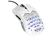 Maus - Glorious PC Gaming Race Model O - Matt Weiß - Gaming Maus (Weiß mit RGB) - GO-WHITE