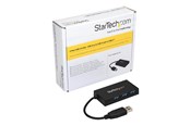 USB-Hubs - StarTech.com USB 3.0 Hub 4-Port USB-Hubs - 4 - Schwarz - HB30A3A1CFB