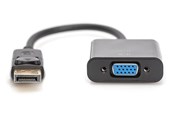 Display Kabel - DIGITUS DisplayPort to D-Sub Adapter Cable - 0.15m - AK-340403-001-S
