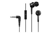 Kopfhörer/Headsets - Panasonic RP-TCM115E - earphones with mic - RP-TCM115E-K