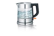 Wasserkocher - SEVERIN Wasserkocher WK 3468 - glass/stainless steel/black - Glass/stainless steel/black - 2200 W - WK 3468
