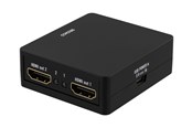 Video Audio Switcher - Deltaco HDMI splitter 1x HDMI in 2x HDMI out 6. - PET0102M