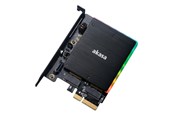 Controller - Akasa AK-PCCM2P-03 - storage controller - M.2 Card / SATA 6Gb/s - PCIe - AK-PCCM2P-03