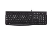 Tastaturen - Logitech K120 Corded Keyboard - US - Tastatur - Englisch (US) - Schwarz - 920-002508