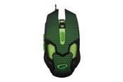 Maus - Esperanza MX207 COBRA - mouse - USB - green - Maus (Grün) - EGM207G
