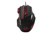 Maus - Esperanza MX201 WOLF - mouse - USB - red - Maus (Rot) - EGM201R