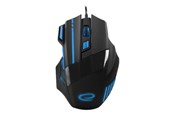 Maus - Esperanza MX201 WOLF - mouse - USB - blue - Maus (Blau) - EGM201B