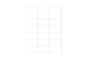 Papier, Fotopapier und Etiketten - MediaRange - multi-purpose labels - 1050 label(s) - 63.5 x 38.1 mm - MRINK148