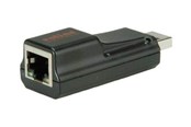 Netzwerkadapter (Netzkarte, Druckserver, u.s.w.) - Roline USB 3.0 to Gigabit Ethernet Converter - 12.02.1106