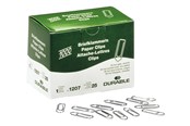 Schreibtischzubehör - DURABLE Paper clips 26 mm zinc-plated pack of 1000 - 1207-25