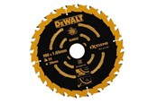 Handkreissäge - Dewalt Extreme 2nd Fix Circular Saw Blade 190mm 30mm Bore 24T - DT10304-QZ