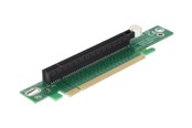 Dockingstationen - DeLOCK Riser card PCI Express x16 angled 90° left insertion - riser card - 89105