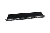 Netzwerkzubehör - Gembird NPP-C524-002 - patch panel with cable management - 1U - 19" - NPP-C524-002