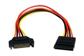 Stromkabel (Intern) - StarTech.com 15 pin SATA Power Extension Cable - power extension cable - 20.3 cm - SATAPOWEXT8