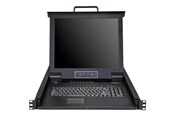 Bildschirm - 17" StarTech.com Rackmount KVM Console - 8 Ports with 17" LCD Monitor - KVM console - 17" - RKCONS1708K
