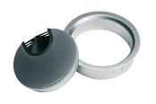 Tabletts, Schienenverteiler und Armaturen - Thorsman Cable grommet cbl-g1 ø65 mm aluminium - 5873620