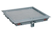 Tabletts, Schienenverteiler und Armaturen - Thorsman Ufb-900 floorbox grey pa - 5197055