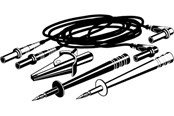 Instrumente - Elma Instruments Test lead kit for digimeg insulation tester - 5703534830154