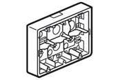 Schaltereinheiten - Legrand Surf.box mos.prg.2x6/8m h50mm - 80276