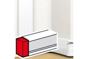 Tabletts, Schienenverteiler und Armaturen - Legrand End cap trk mosaic 50x180 - 75616
