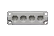 Schaltkästen und Schränke - FIBOX Mb10149-pm / oezxb 2 cable gland plate set complete. - 2550064