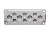 Schaltkästen und Schränke - FIBOX Cable gland plate set mb10016-pm complete. - 2550061
