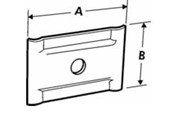 Tabletts, Schienenverteiler und Armaturen - Wibe Side coupler 35 ez - 4561200