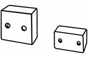 Tabletts, Schienenverteiler und Armaturen - Wibe End plug 28e plastic - 709021
