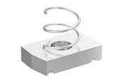 Tabletts, Schienenverteiler und Armaturen - Wibe Springnut m8 hdg - 716407