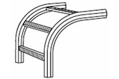Tabletts, Schienenverteiler und Armaturen - Wibe Vertical riser 18/600 hdg - 718182