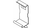 Tabletts, Schienenverteiler und Armaturen - Wibe Clamp for fixing separation wall - CSU08870500