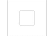Tabletts, Schienenverteiler und Armaturen - Hager Cover 1e/br 130 perlewhite - 1E/BR130PH