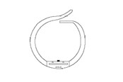 Tabletts, Schienenverteiler und Armaturen - Tehalit Vk-flex l2232 grey adhesive - L2232