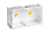 Tabletts, Schienenverteiler und Armaturen - Hager Junction box double opus - 504N 3202