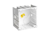 Tabletts, Schienenverteiler und Armaturen - Hager Junction box single opus - SO1-BR/GUL FOD