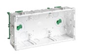 Tabletts, Schienenverteiler und Armaturen - Hager Junction box clicline tripel br - 104F 1113